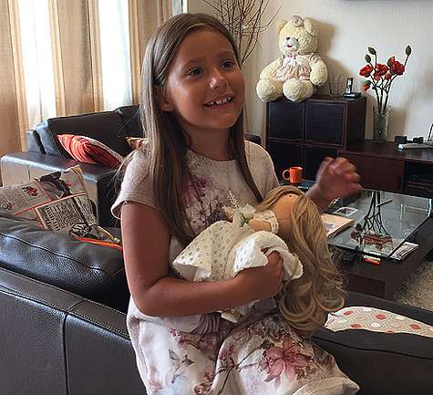 Дочь Даны Борисовой Полина недавно вернулась из Крыма. Фото: материалы пресс-служб.