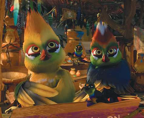 Кадр из мультфильма Замбезия.