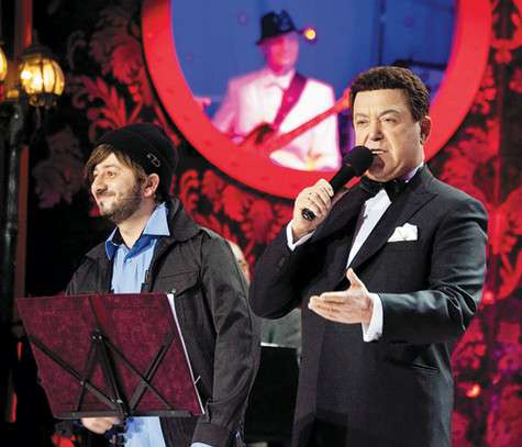 Михаил Галустян и Иосиф Кобзон. Фото: материалы пресс-служб.