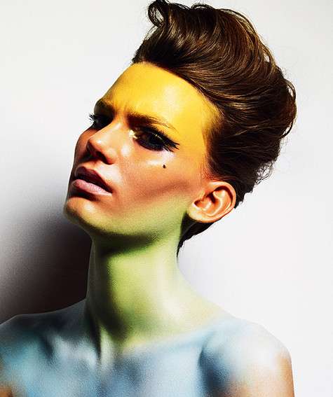 Ясмин Хайнц работала в команде таких визажистов, как Вал Гарланд и Пат Макграт. Фото: Markus Pritzi.