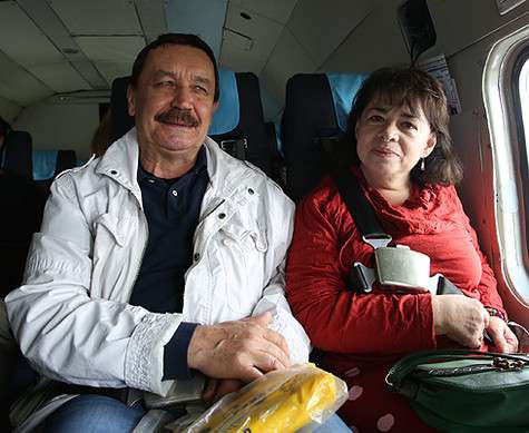 Вадим Абдрашитов с женой.