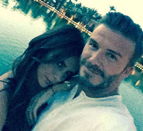 «Спасибо моей прекрасной жене за этот чудесный день». Фото: Instagram.com/davidbeckham.