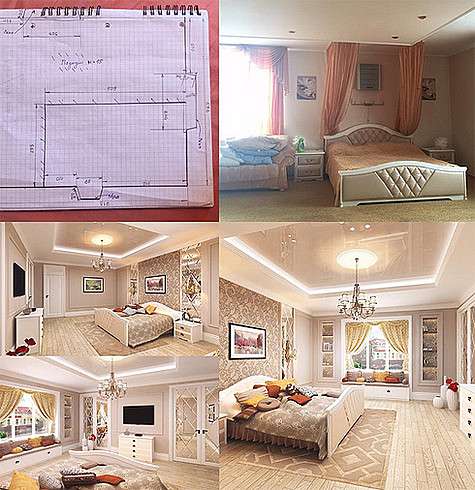 Ирина Агибалова поделилась с поклонниками снимками новой спальни. Фото: Instagram.com/agibalova_irina.