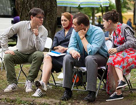 Съемки сериала Оттепель. Фото: материалы пресс-служб.