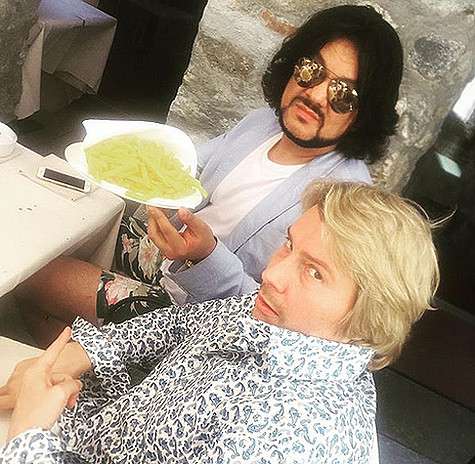 Филипп Киркоров и Николай Басков на помолвке Ульяны Цейтлиной. Фото: Instagram.com/xenia_sobchak.