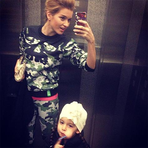 Ксения Бородина с дочкой. Фото: Instagram.com.