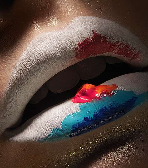 Макияж сродни искусству. Фото: Karin Berndl.