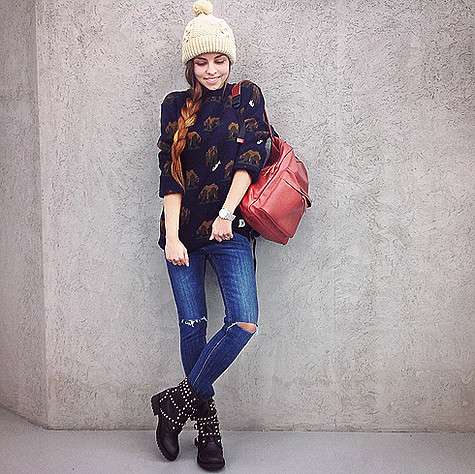 Главное условие street-fashion - индивидуальный стиль. Фото: предоставлено Полиной Бржезинской.