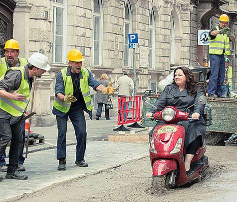 «Когда я читала сценарий, у меня было чувство, что раз Сьюзан может спасти мир, то смогу и я». Кадр из фильма «Шпион».