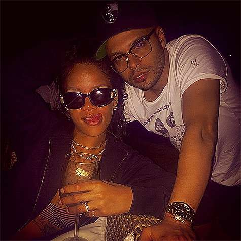 Рианна и Ричи Акива. Фото: Instagram.com/richie_akiva.