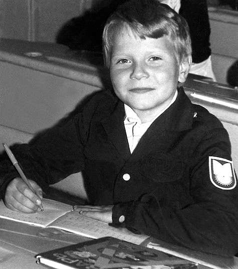 Николай Басков учился в московской школе№1113. Фото: личный архив певца.