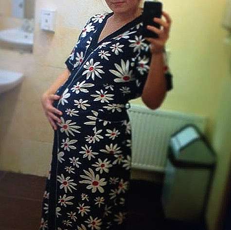 Анна Шульгина рассказала, что это уже ее третья роль беременной. Фото: Instagram.com/anna_shulgina.