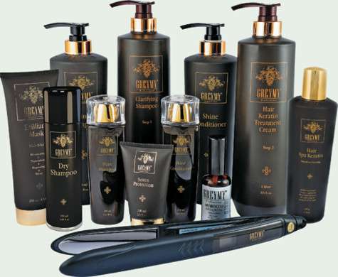 Линия средств Greymy Professional. Фото: Мария Троянкер.