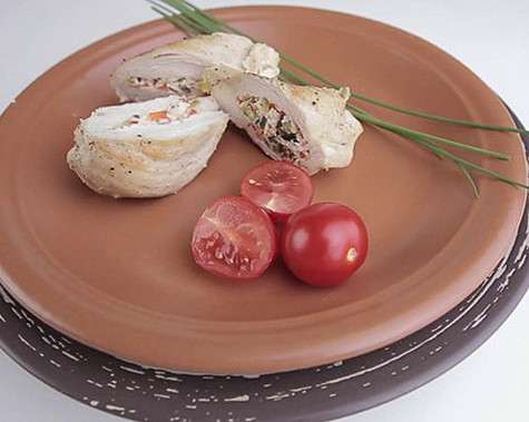 Курица по-гречески. Фото: материалы пресс-служб.