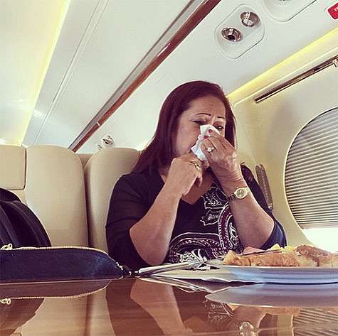 Ата Джонсон растрогалась после подарка сына на День матери. Фото: Instagram.com/therock