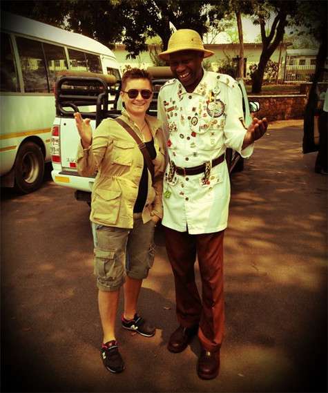 "Африканский гаркуша", - подписала снимок Диана Арбенина. Фото: Facebook.com. Африканский гаркуша, - подписала снимок Диана Арбенина. Фото: Facebook.com.