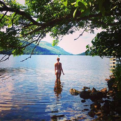 В подписи к этому снимку указано, что он был сделан в Шотландии. Фото: социальные сети В подписи к этому снимку указано, что он был сделан в Шотландии. Фото: социальные сети