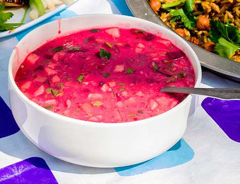 Овощная окрошка. Фото: материалы пресс-служб.