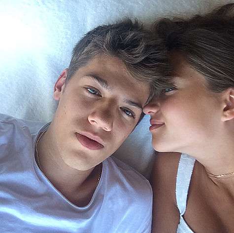 Алеся и Никита встречаются уже больше года. Девушка очень счастлива и называет возлюбленного мужем. Фото: Instagram.com/lesyakaf.