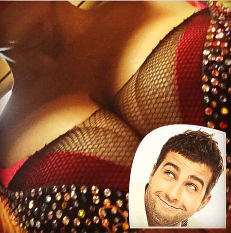 А этим снимком она отдала должное Ивану Урганту и всем, кто обратил внимание на ее грудь. Фото: Instagram.com/natellanatella.