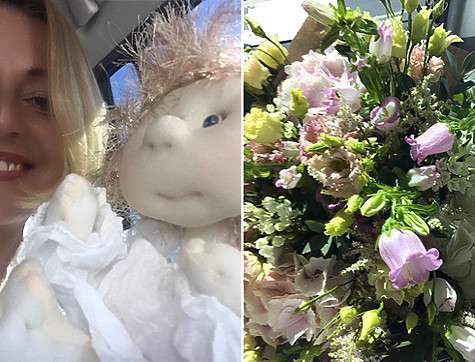 Подарки от Агутина и Варум для мамочки и новорожденного малыша. Фото: Instagram.com.