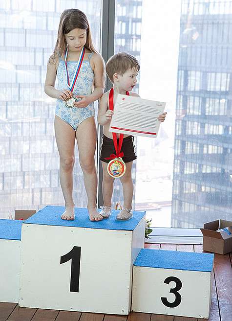Яна Аршавина получила свою первую медаль. Фото: материалы пресс-служб.