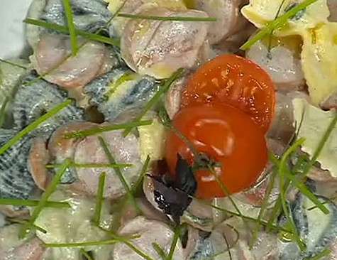 Макароны с сосисками «Бантики». Фото: материалы пресс-служб.