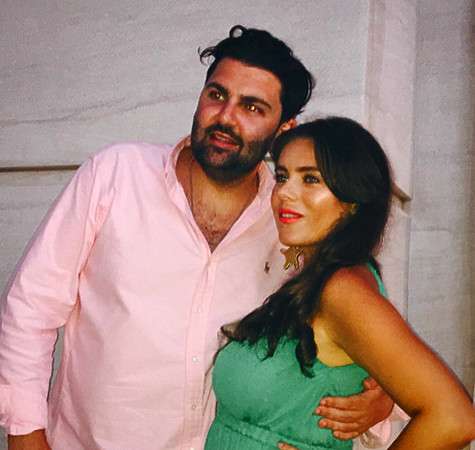 Виктория Крутая с супругом Дэвидом Берковичем, за которого она вышла замуж в прошлом году. Фото: Instagram.com/vivikrut.