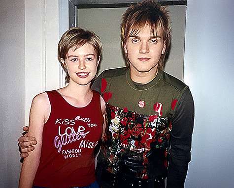 Настя Чеважевская и Александр Панайотов знакомы много лет. Когда-то они вместе принимали участие в проекте Jazzparking. Фото: личный архив Анастасии Чеважевской.