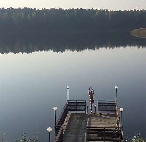 Ксения Собчак тоже оценила по достоинству поход в баню. Фото: Instagram.com/volochkova_art.