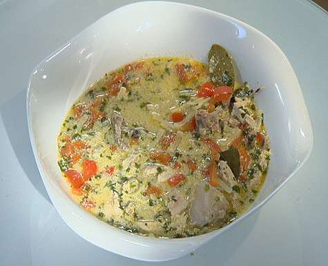 Куриный суп по-французски/ Фото: материалы пресс-служб.