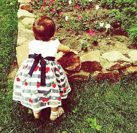 Сегодня дочке спортсменки Еве исполнился один годик. Фото: Instagram.com/isinbaevayelena.