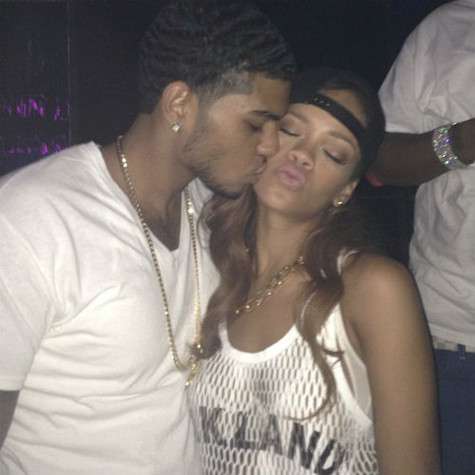 Рианна и Джастин ЛаБой. Фото: Instagram.com.