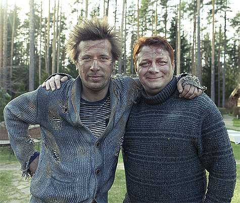 Андрей Мерзликин признался, что вжиться в комедийный образ ему помогал Ян Цапник. Фото: материалы пресс-служб.