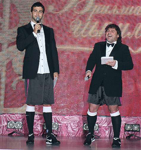 Иван Ургант и Александр Цекало. Фото: Лилия Шарловская.