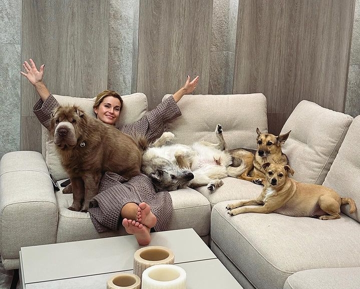 Орлова, Бортич, Пьеха отметили всемирный день домашних животных