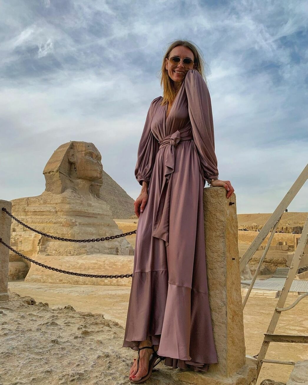 Любовь Толкалина в Египте