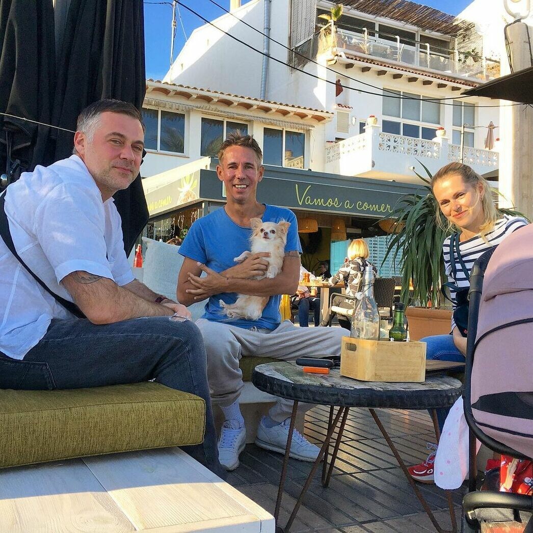 Алексей Панин с друзьями