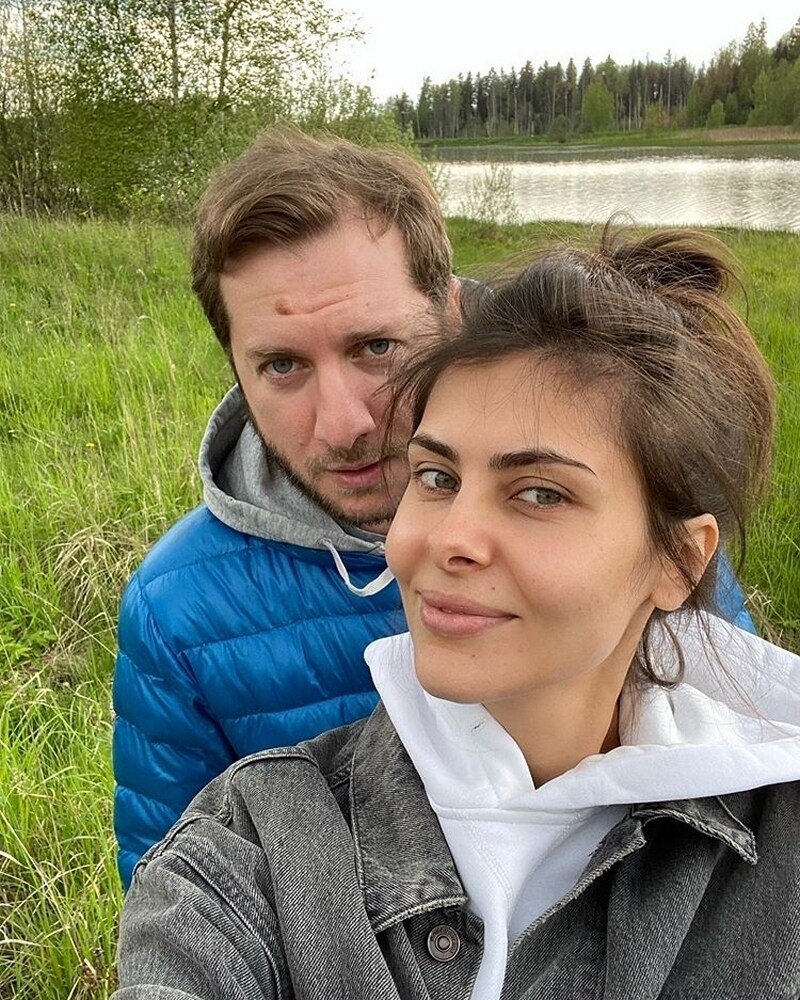 Резо Гигинеишвили и Надежда Оболенцева