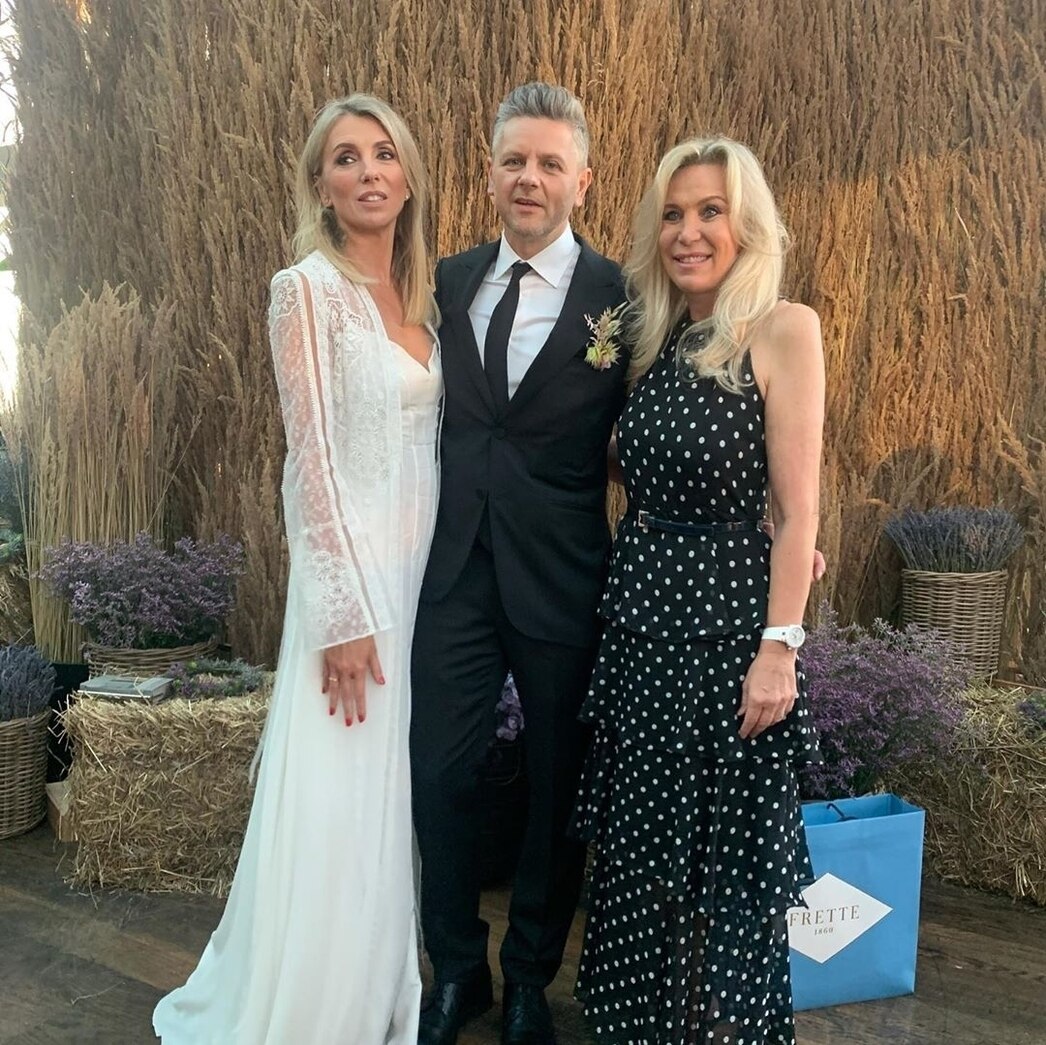 Светлана Бондарчук, Сергей Харченко и Марина Юдашкина