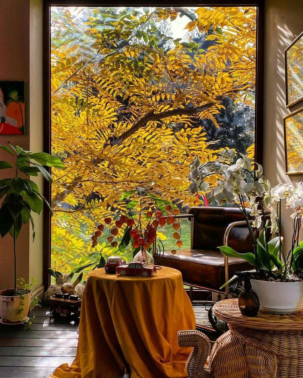 Интерьер дома Оксаны Фандеры и Филиппа Янковского