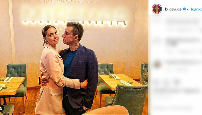 Павел Прилучный с Агатой Муцениеце