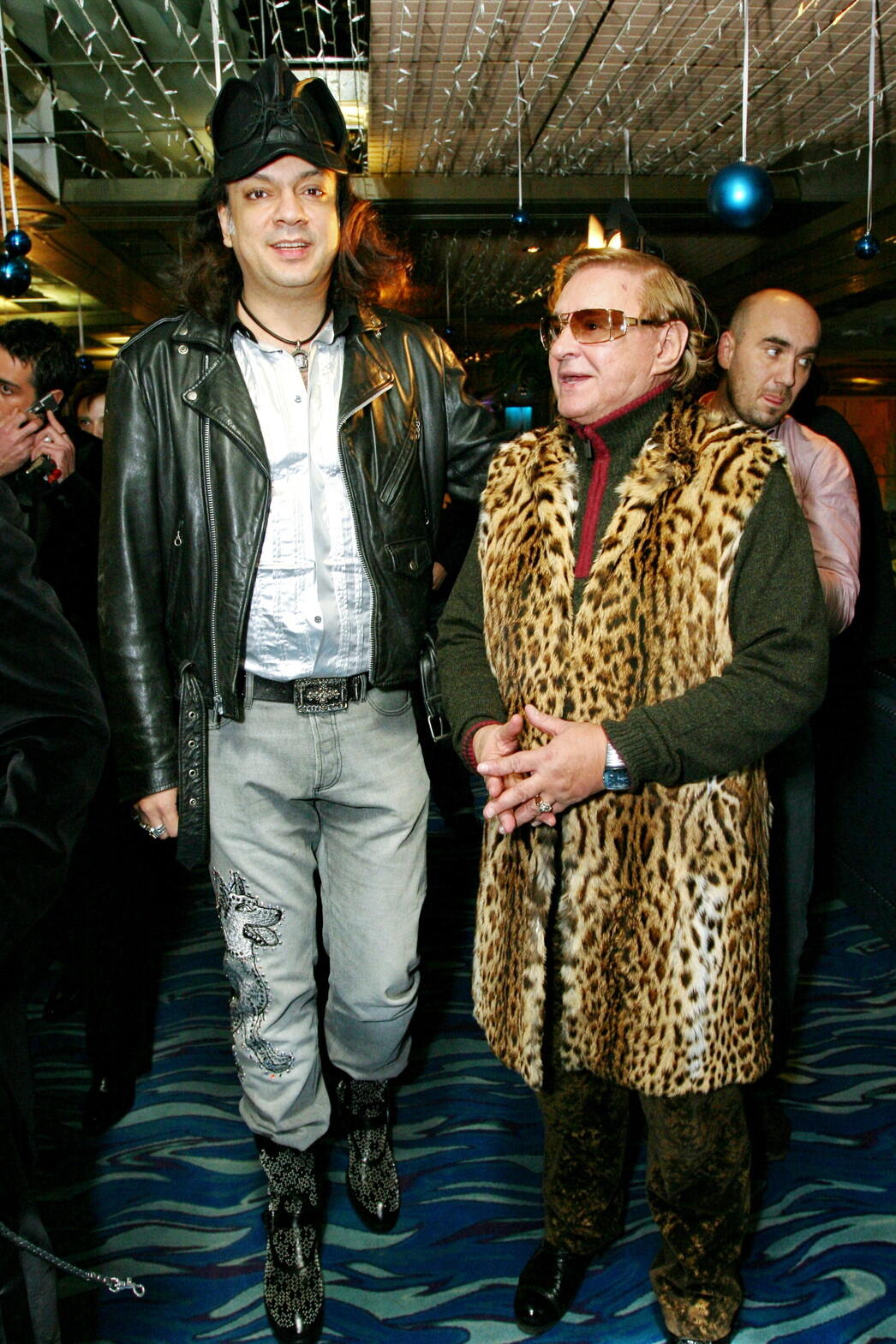 Роман Виктюк и Филипп Киркоров