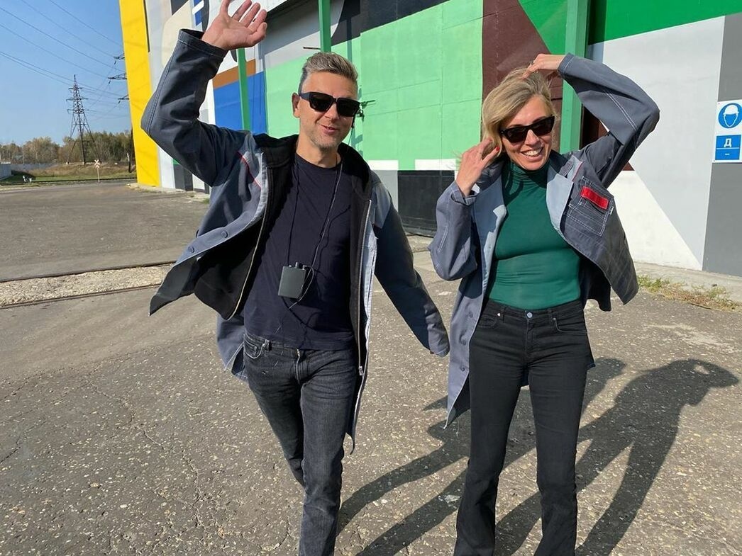 Светлана Бондарчук с мужем Сергеем Харченко