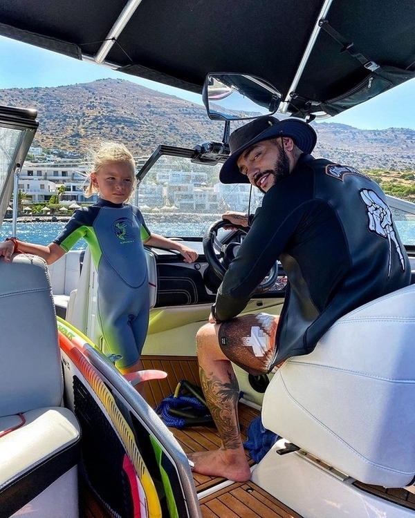 Тимати с дочерью