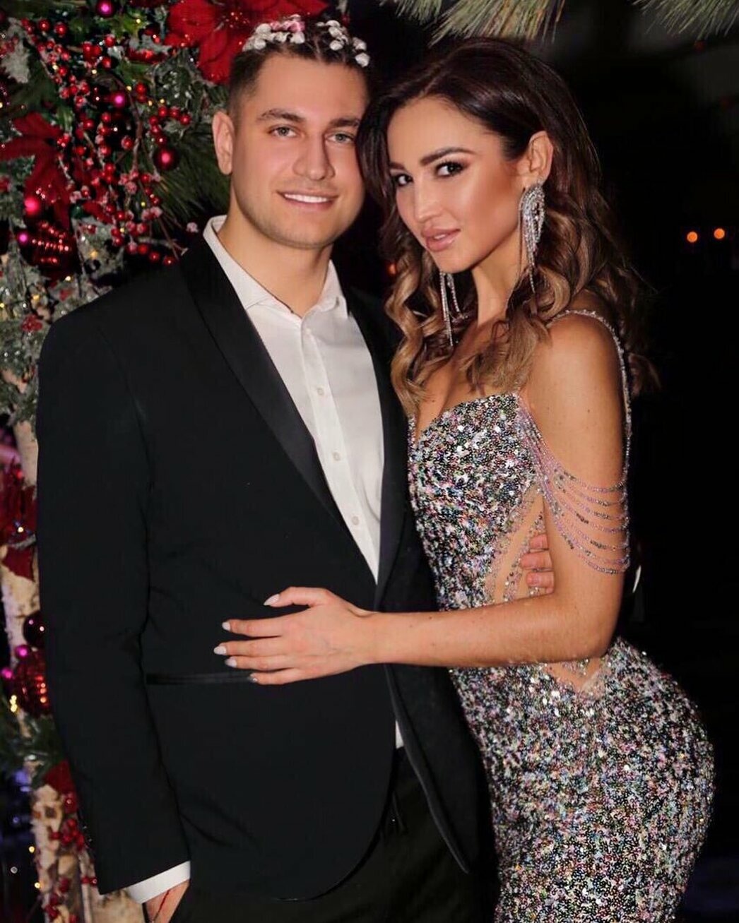 Ольга Бузова и Давид Манкуян в Куршевеле