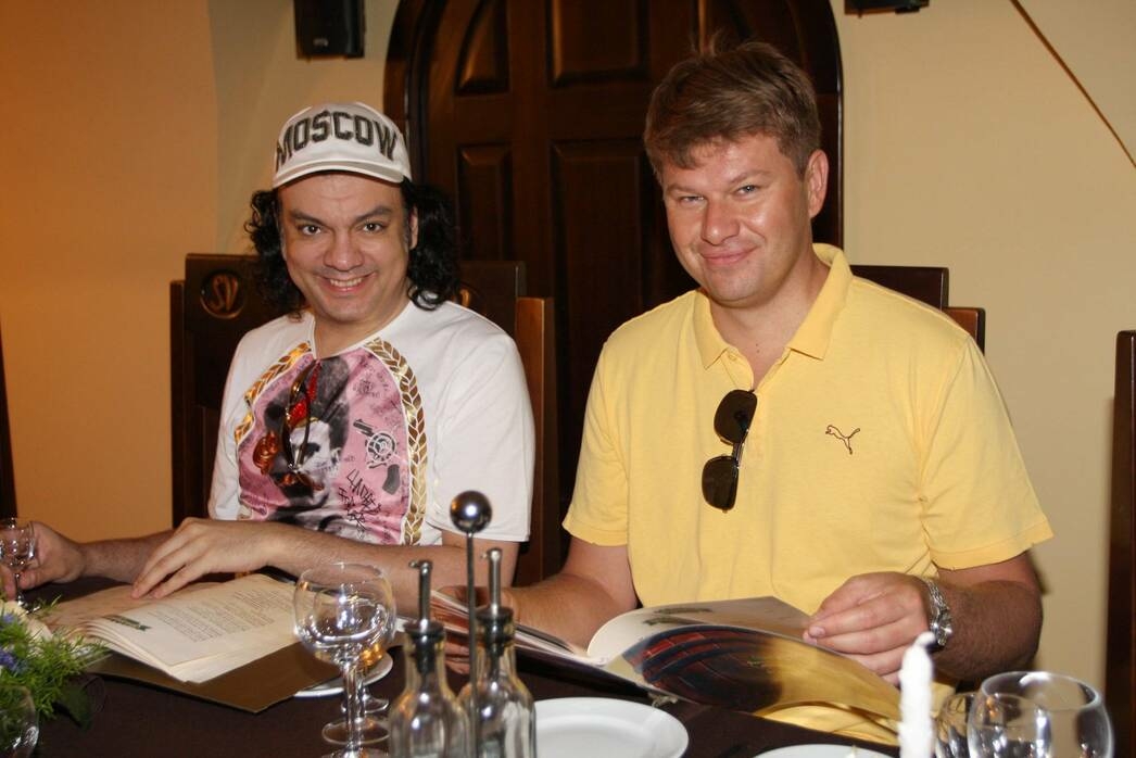 Дмитрий Губерниев и Филипп Киркоров