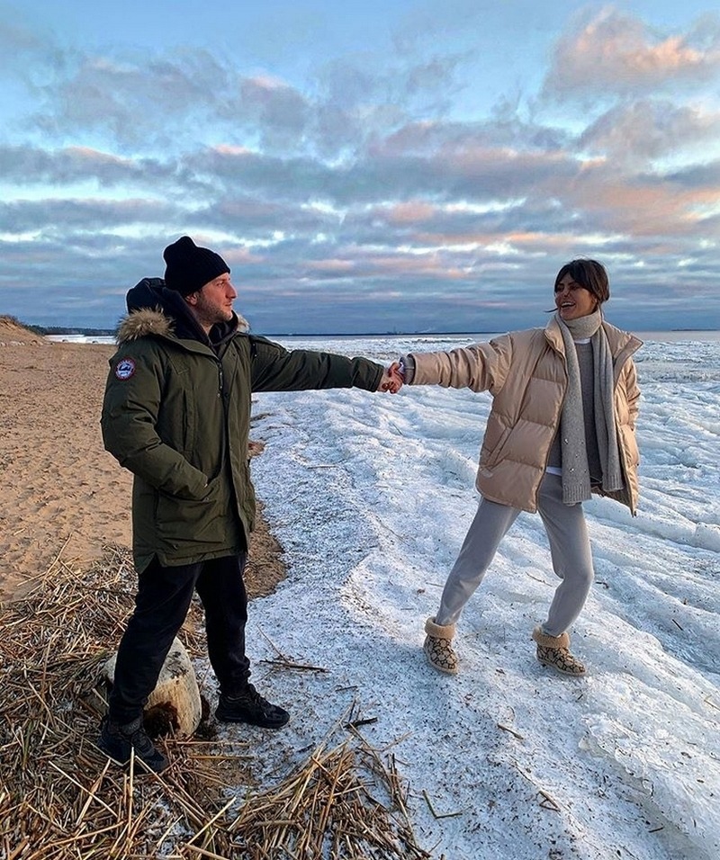 Резо Гигинеишвили и Надежда Оболенцева