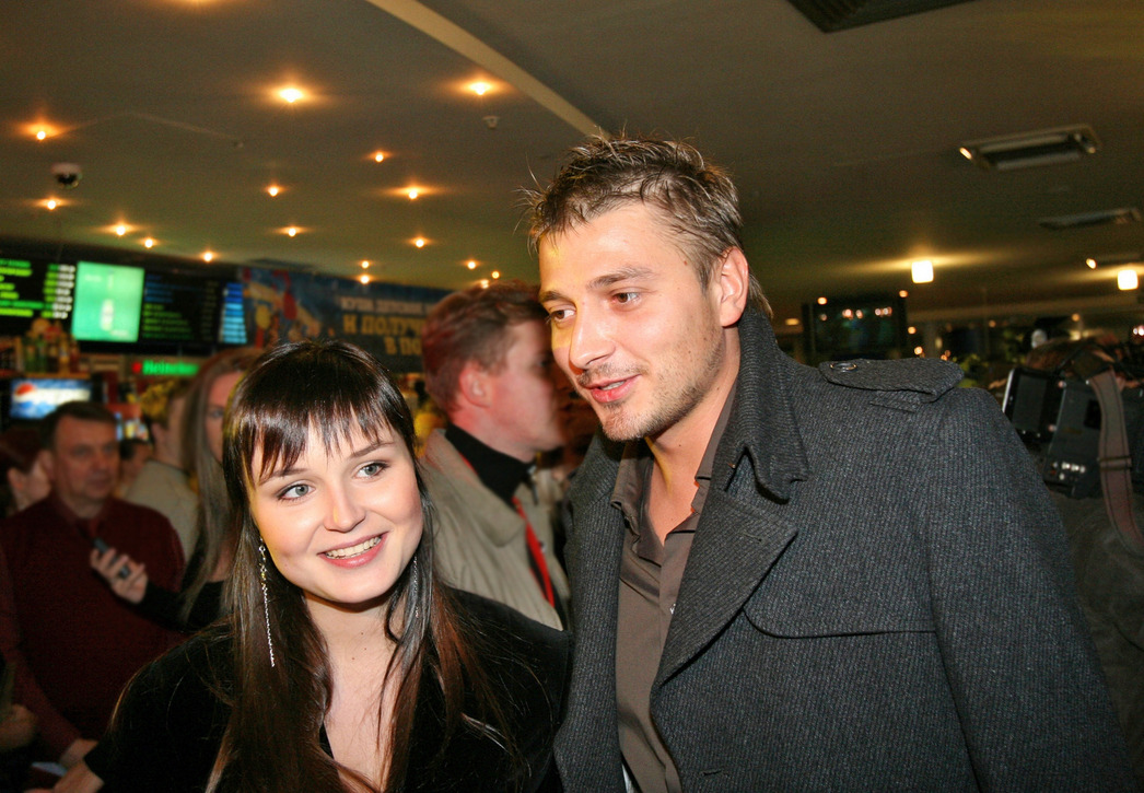 с первым мужем Петром Кисловым