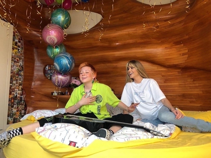 Глюкоза с дочерью Лидией